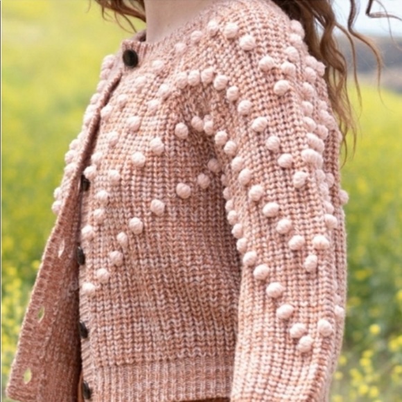 The Great Marled Bobble Cardigan - Picture 4 of 7